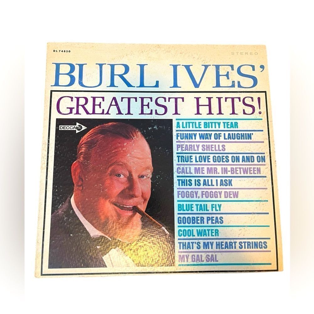 RARE BILL IVES GREATEST HITS LP VINYL‎ RECORD 12” ALBUM FOLK COUNTRY 1967